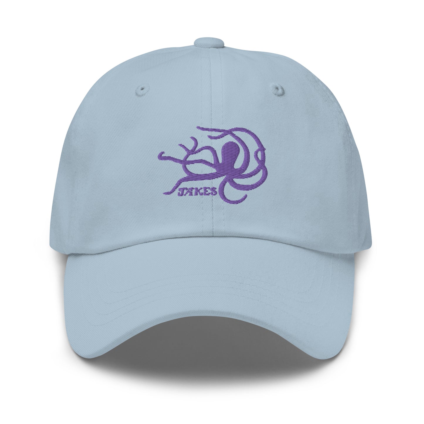 Jakes Purple Octopus Logo Baseball Cap