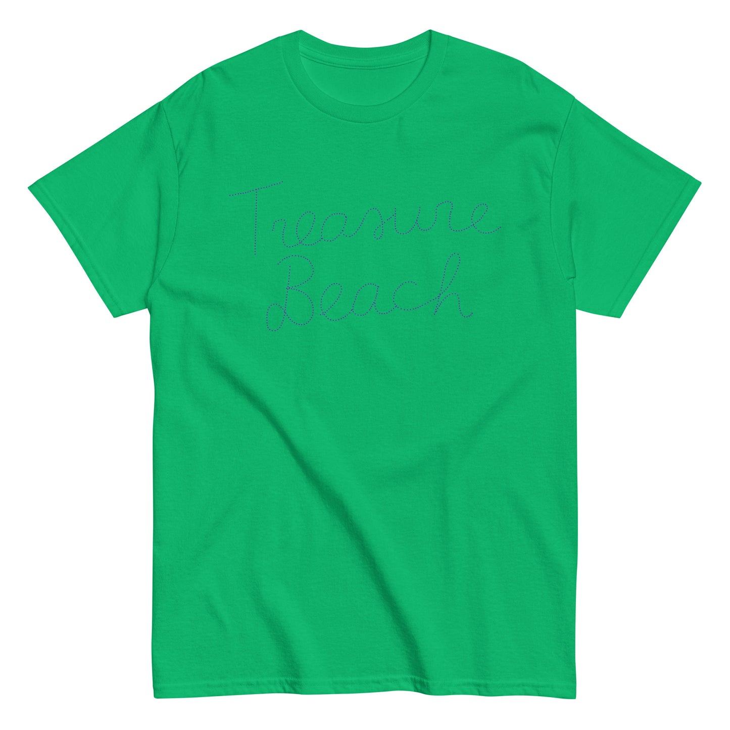 Treasure Beach Dotted Script T-Shirt in Multiple Colors