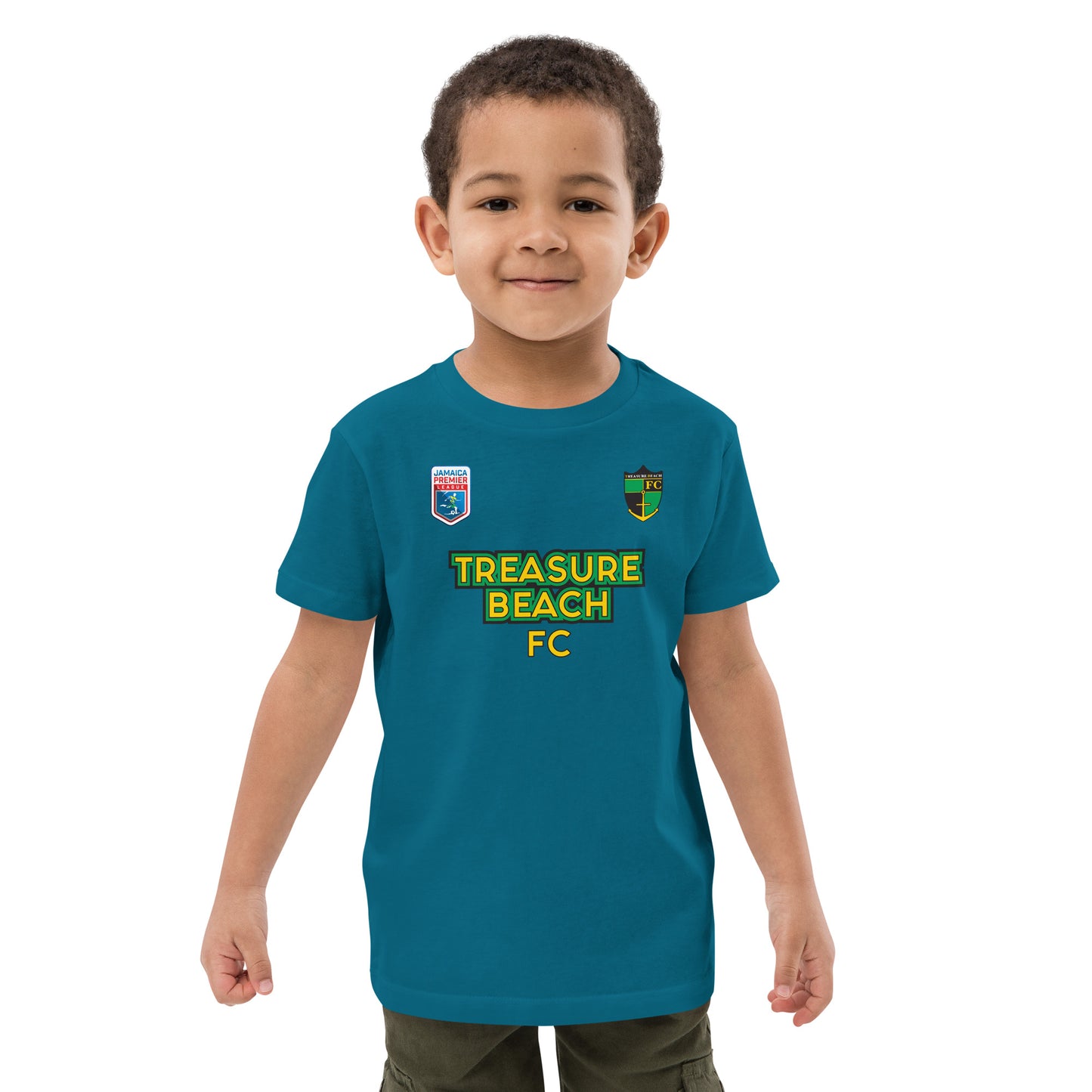 Treasure Beach FC Organic Cotton Kids T-Shirt