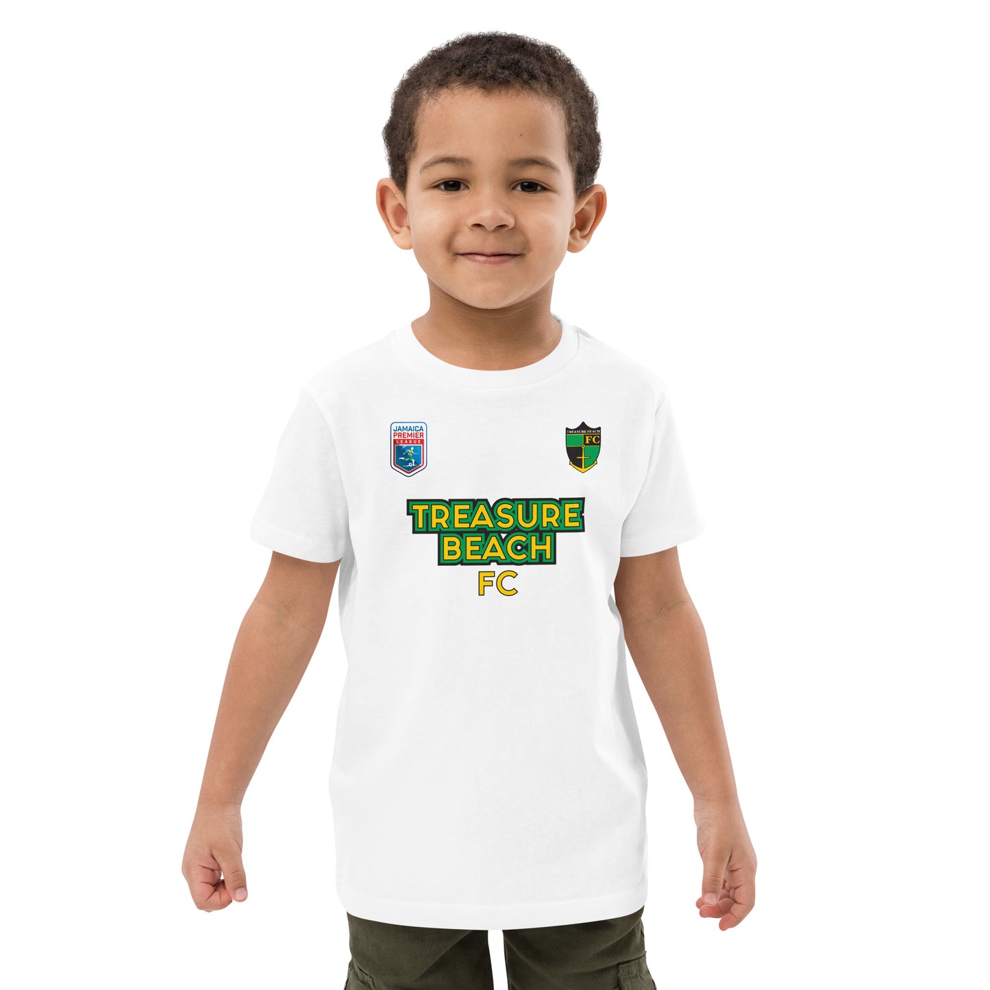 Treasure Beach FC Organic Cotton Kids T-Shirt