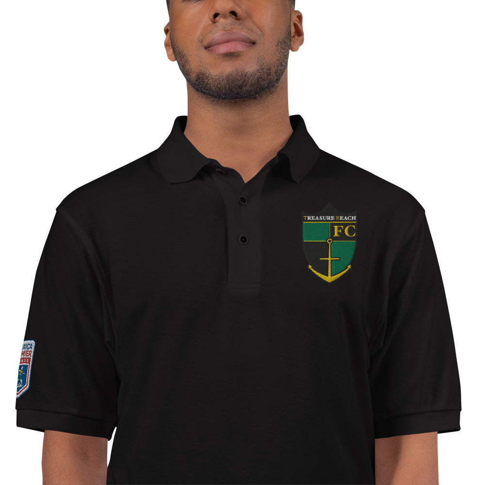 Treasure Beach FC Men's Premium Polo in Multiple Colors
