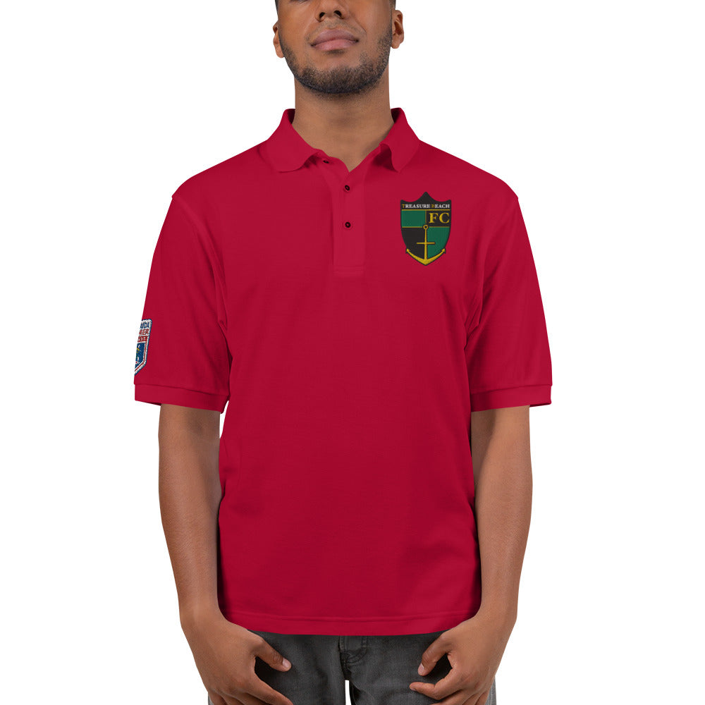 Treasure Beach FC Men's Premium Polo in Multiple Colors