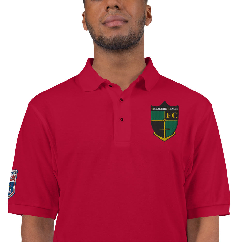 Treasure Beach FC Men's Premium Polo in Multiple Colors