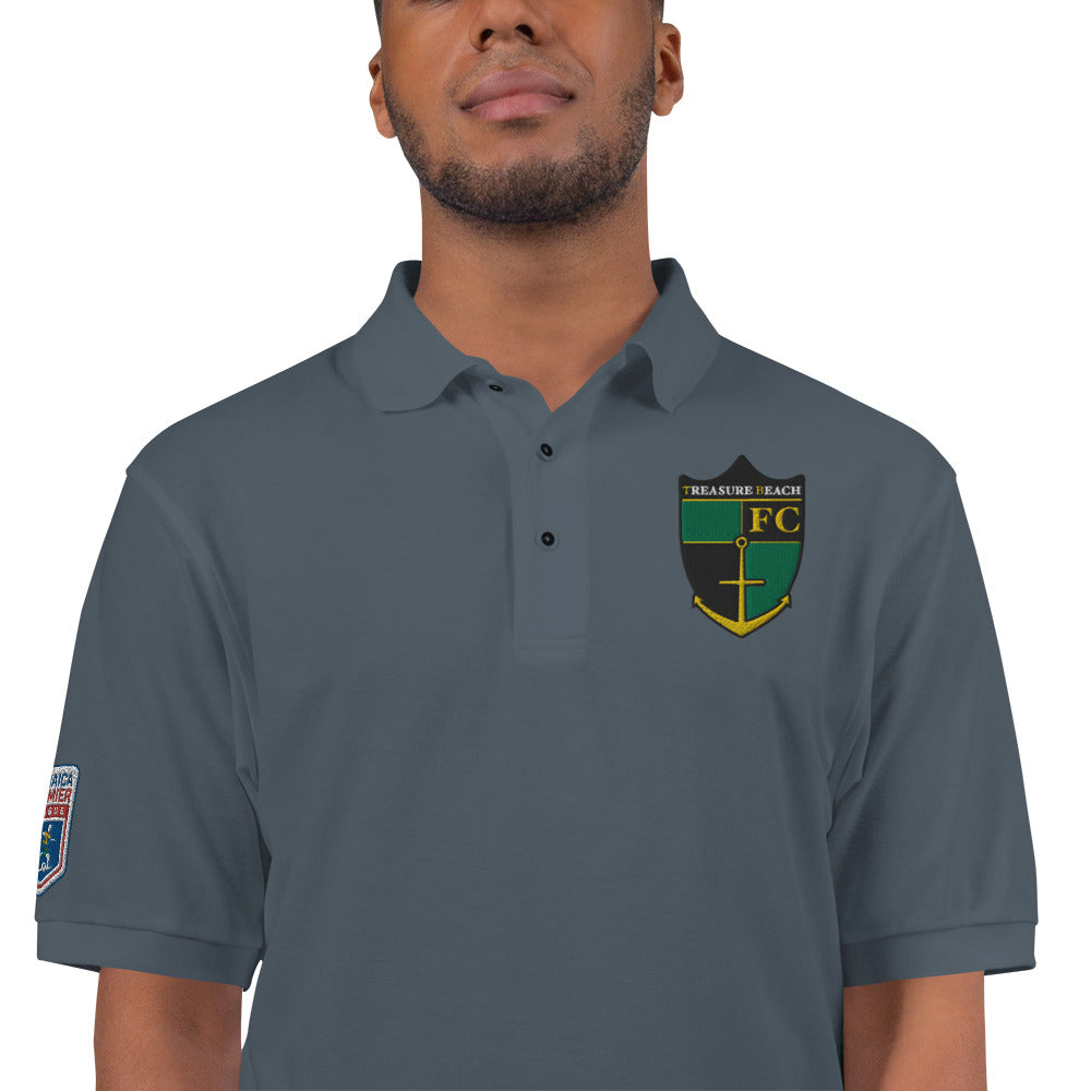 Treasure Beach FC Men's Premium Polo in Multiple Colors