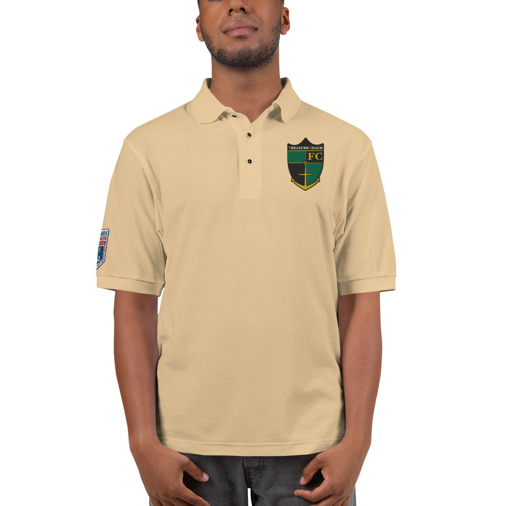 Treasure Beach FC Men's Premium Polo in Multiple Colors
