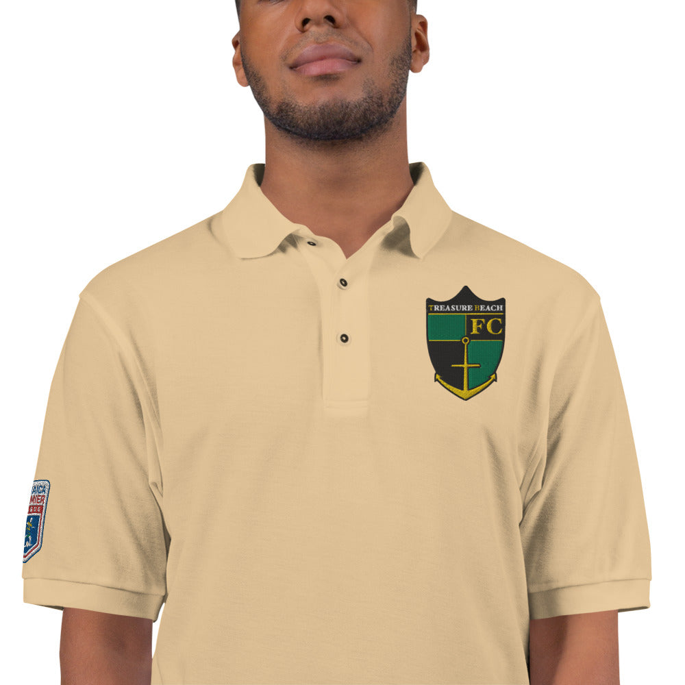 Treasure Beach FC Men's Premium Polo in Multiple Colors