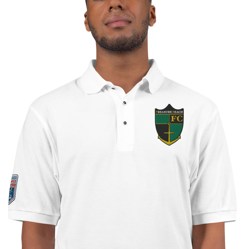 Treasure Beach FC Men's Premium Polo in Multiple Colors