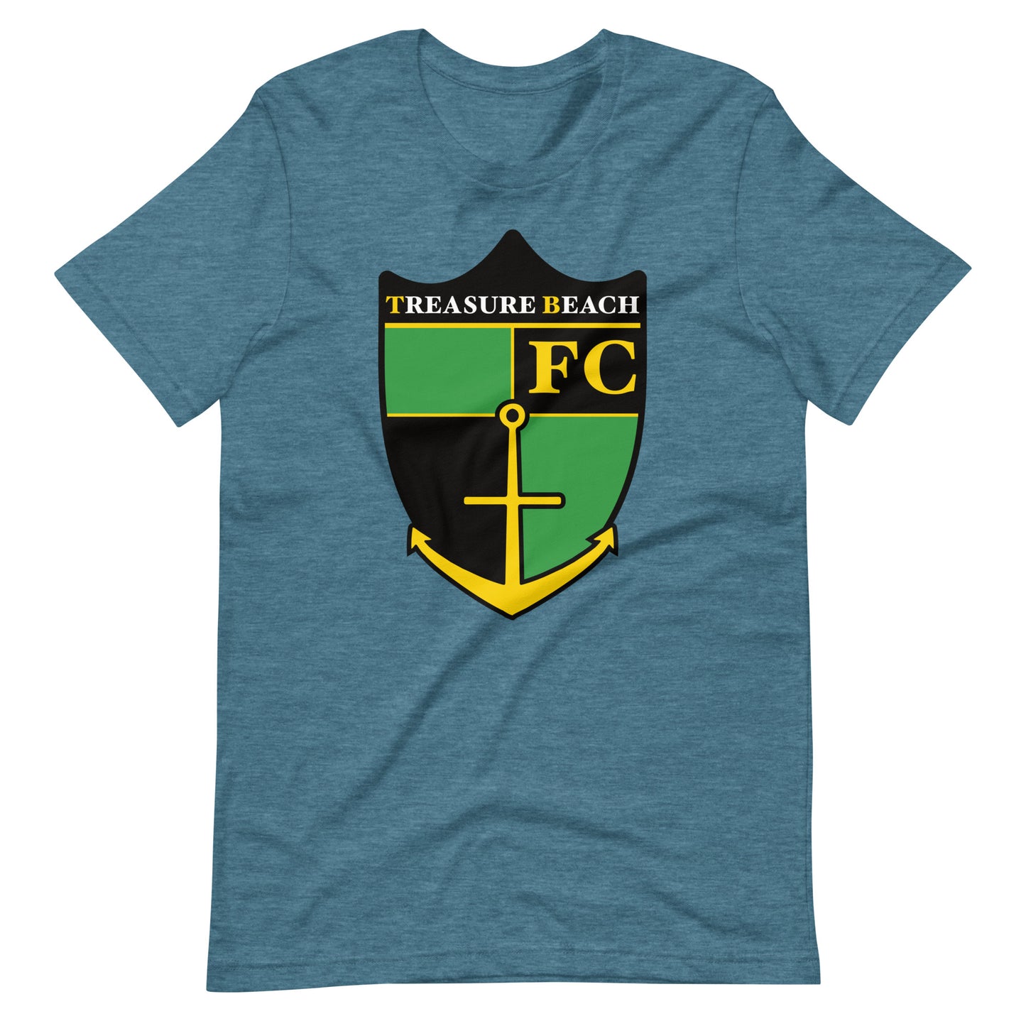 Treasure Beach FC Shield Unisex T-Shirt in Multiple Colors