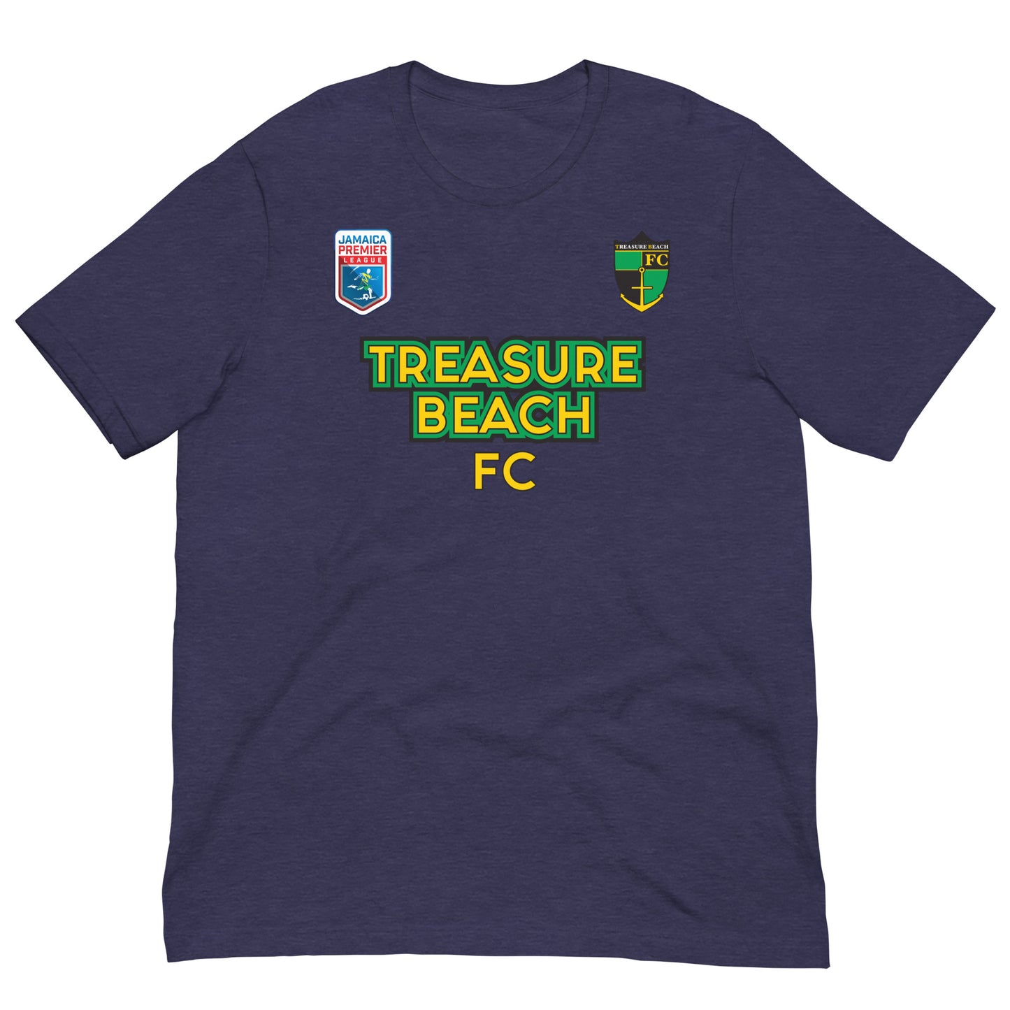 Treasure Beach FC Unisex Two-Sided T-Shirt in Multiple Colors