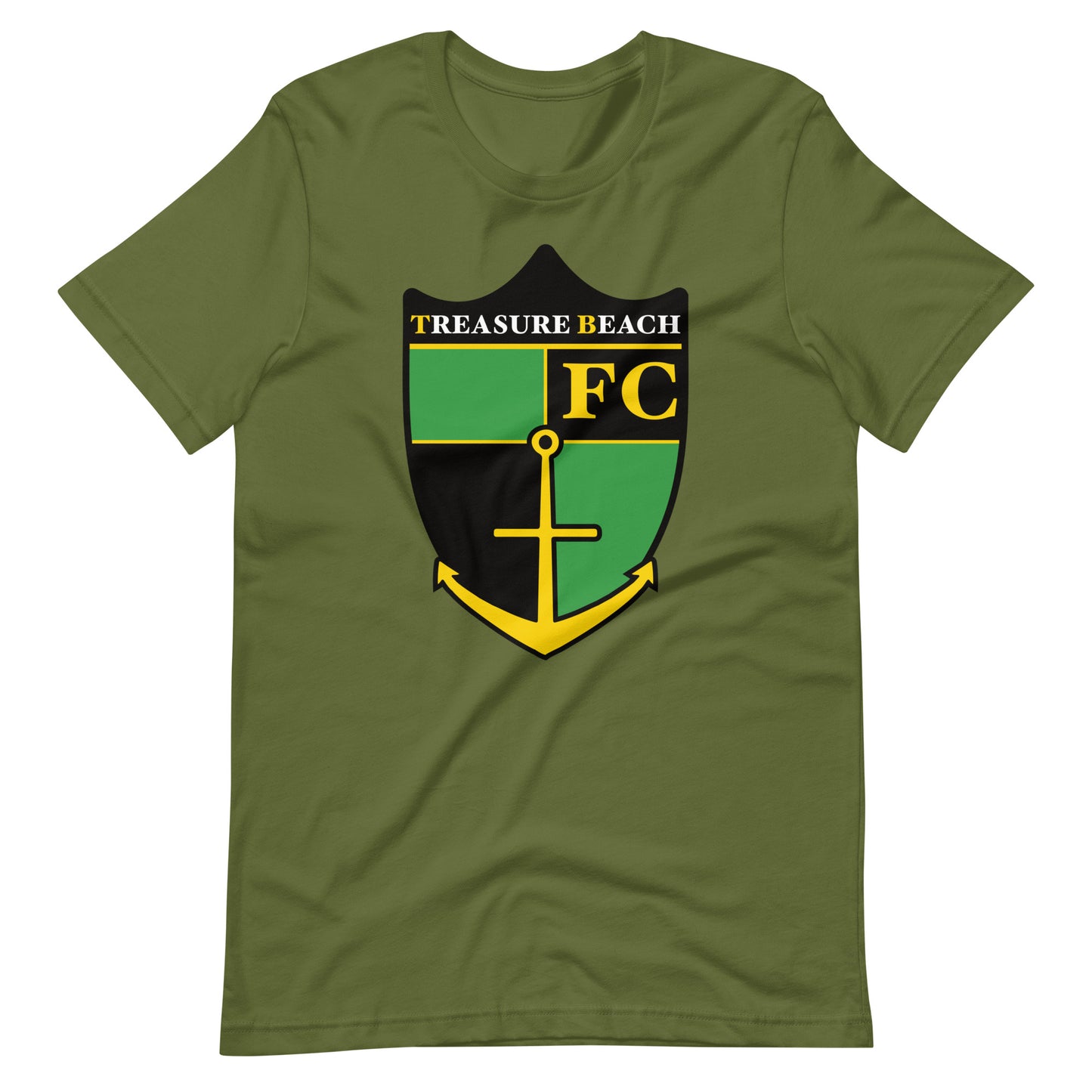 Treasure Beach FC Shield Unisex T-Shirt in Multiple Colors