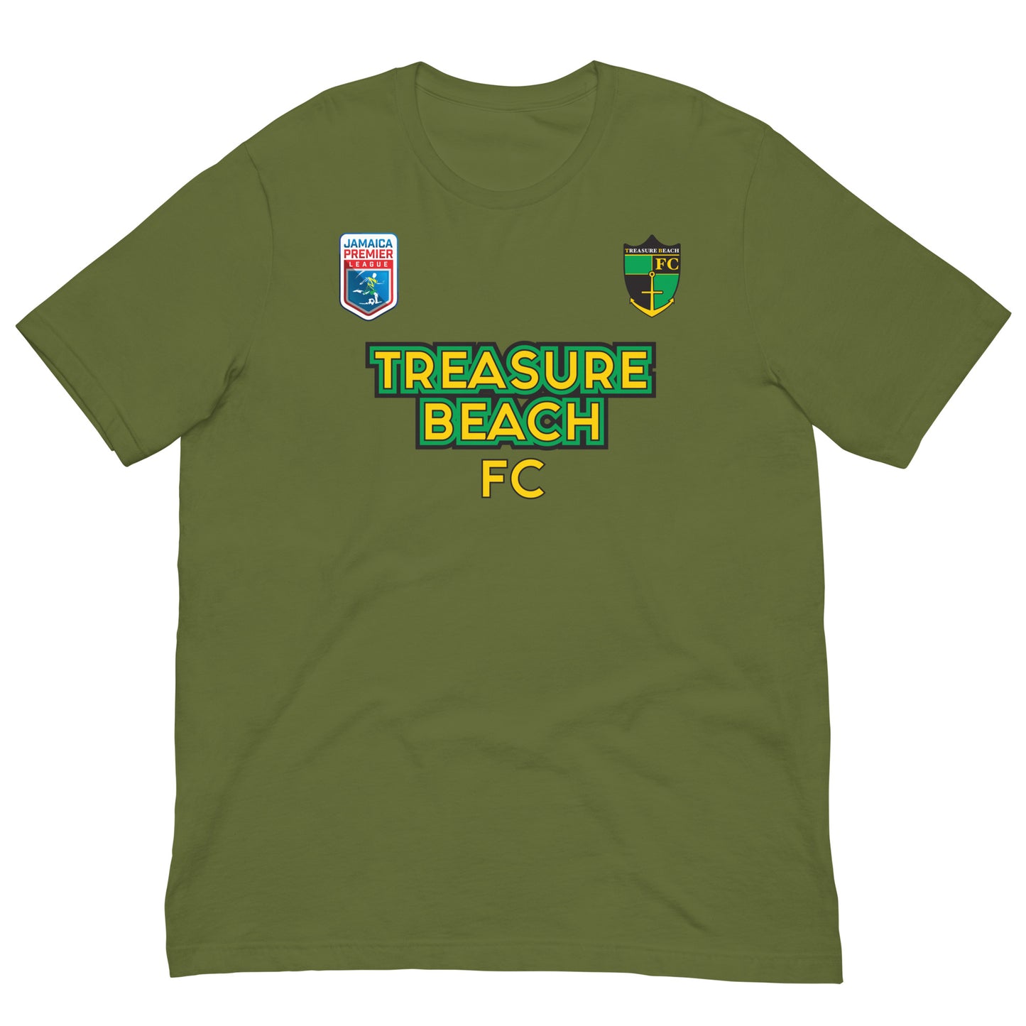 Treasure Beach FC Unisex Two-Sided T-Shirt in Multiple Colors