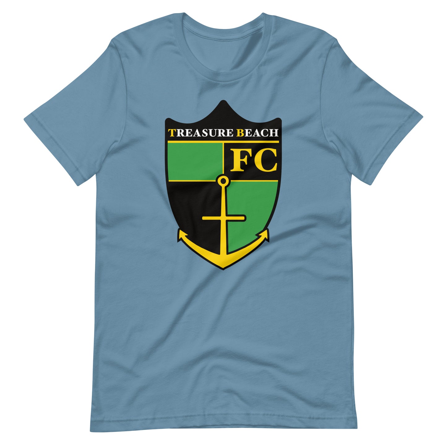 Treasure Beach FC Shield Unisex T-Shirt in Multiple Colors