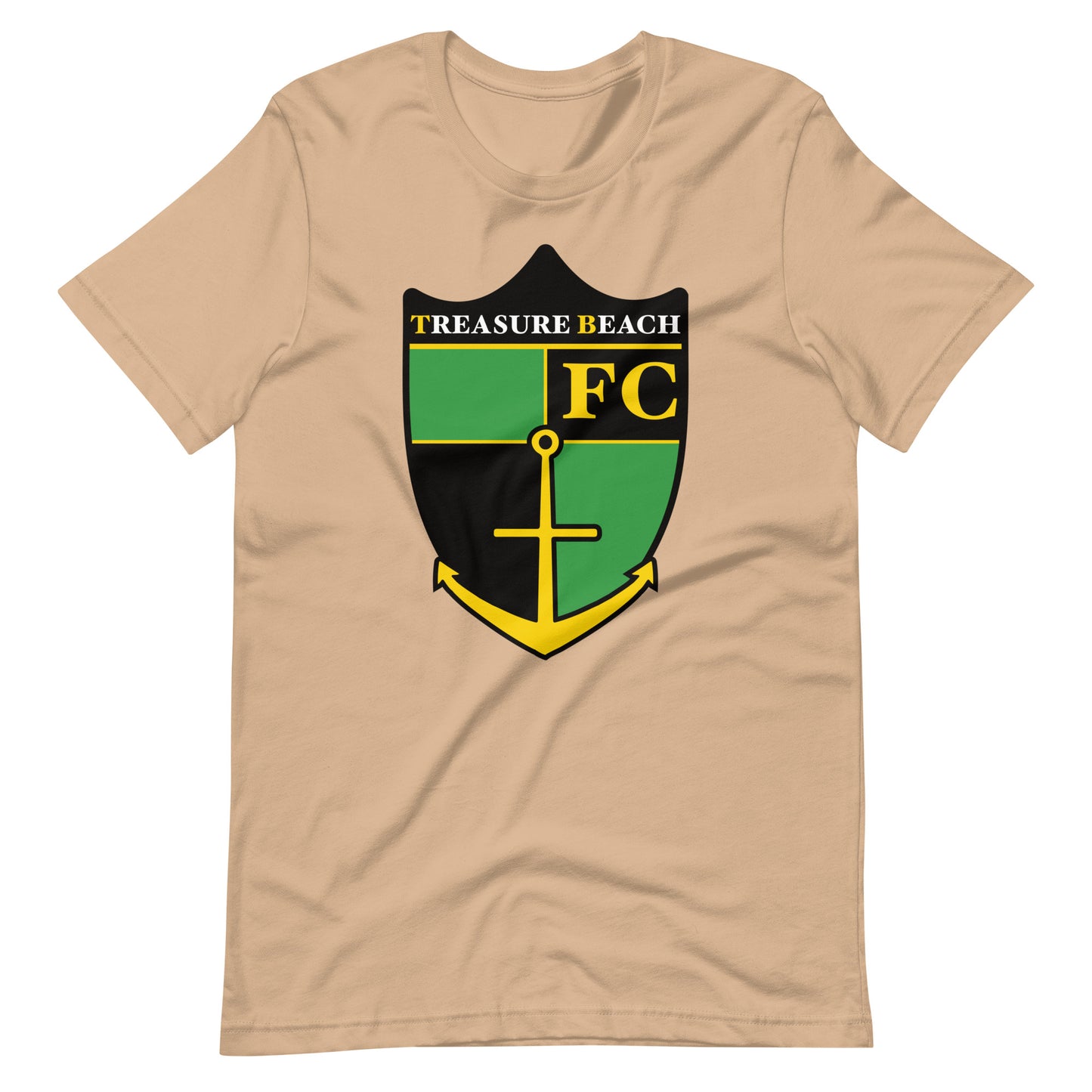 Treasure Beach FC Shield Unisex T-Shirt in Multiple Colors