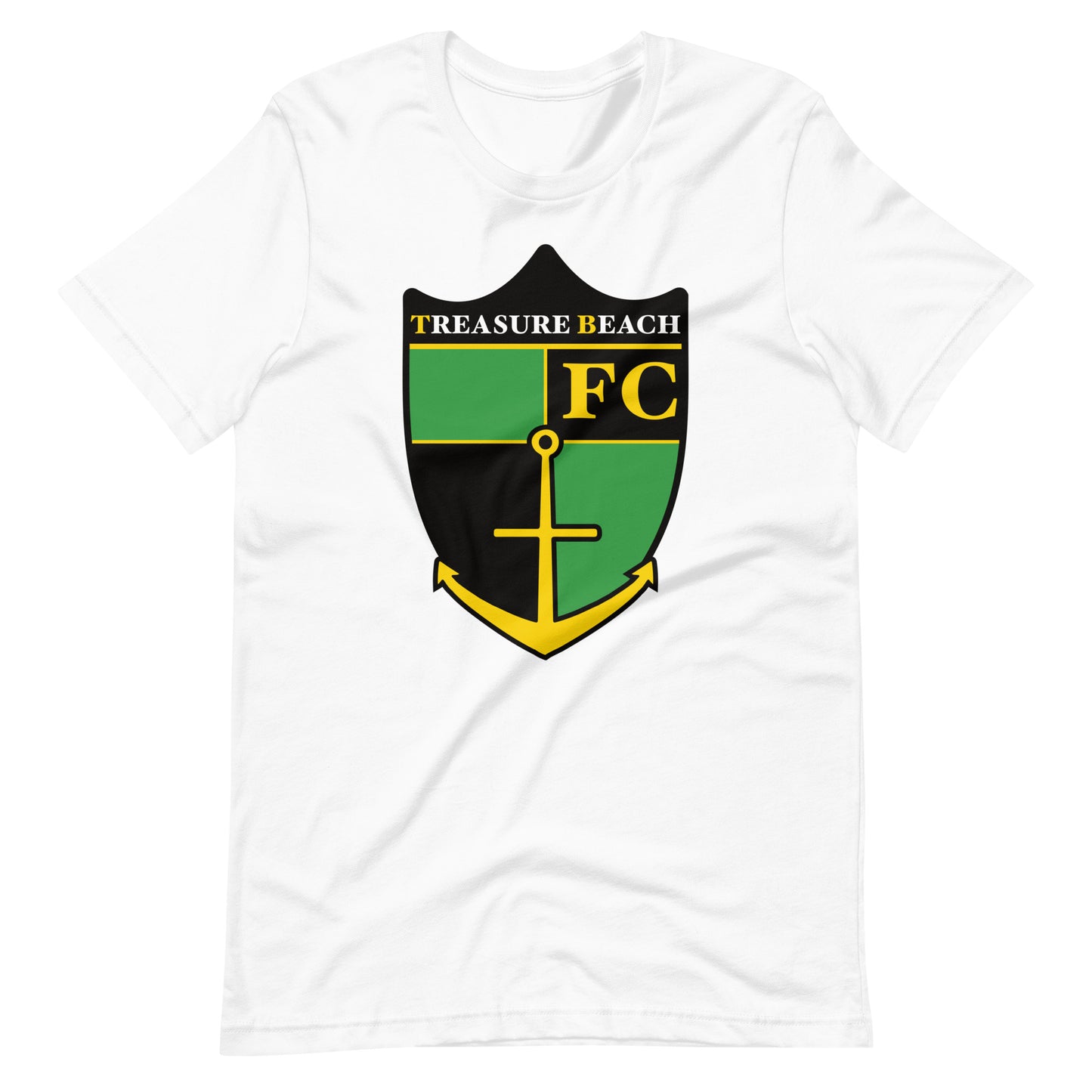 Treasure Beach FC Shield Unisex T-Shirt in Multiple Colors
