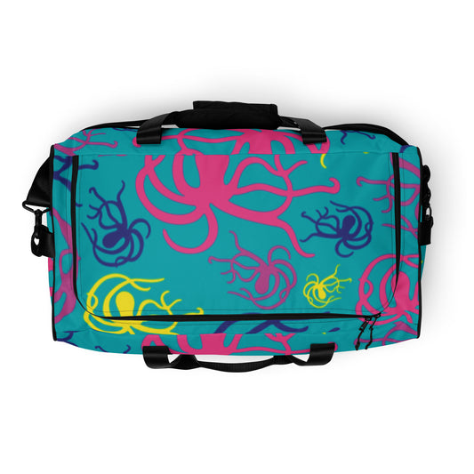 Jakes Octopus Print Duffle Bag