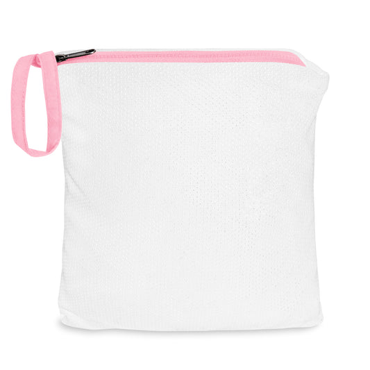 Pink Champion Packable Jacket Embroidered with Navy Jakes Octopus