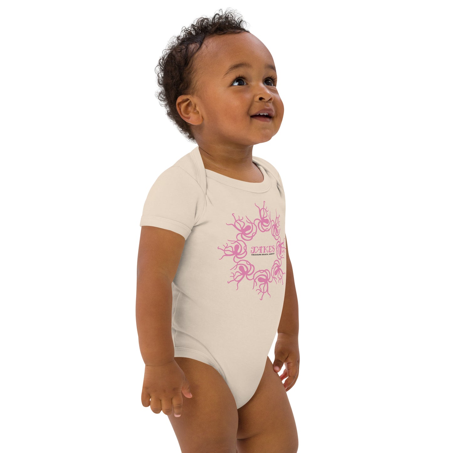 Jakes Octopus Organic Cotton Baby Bodysuit