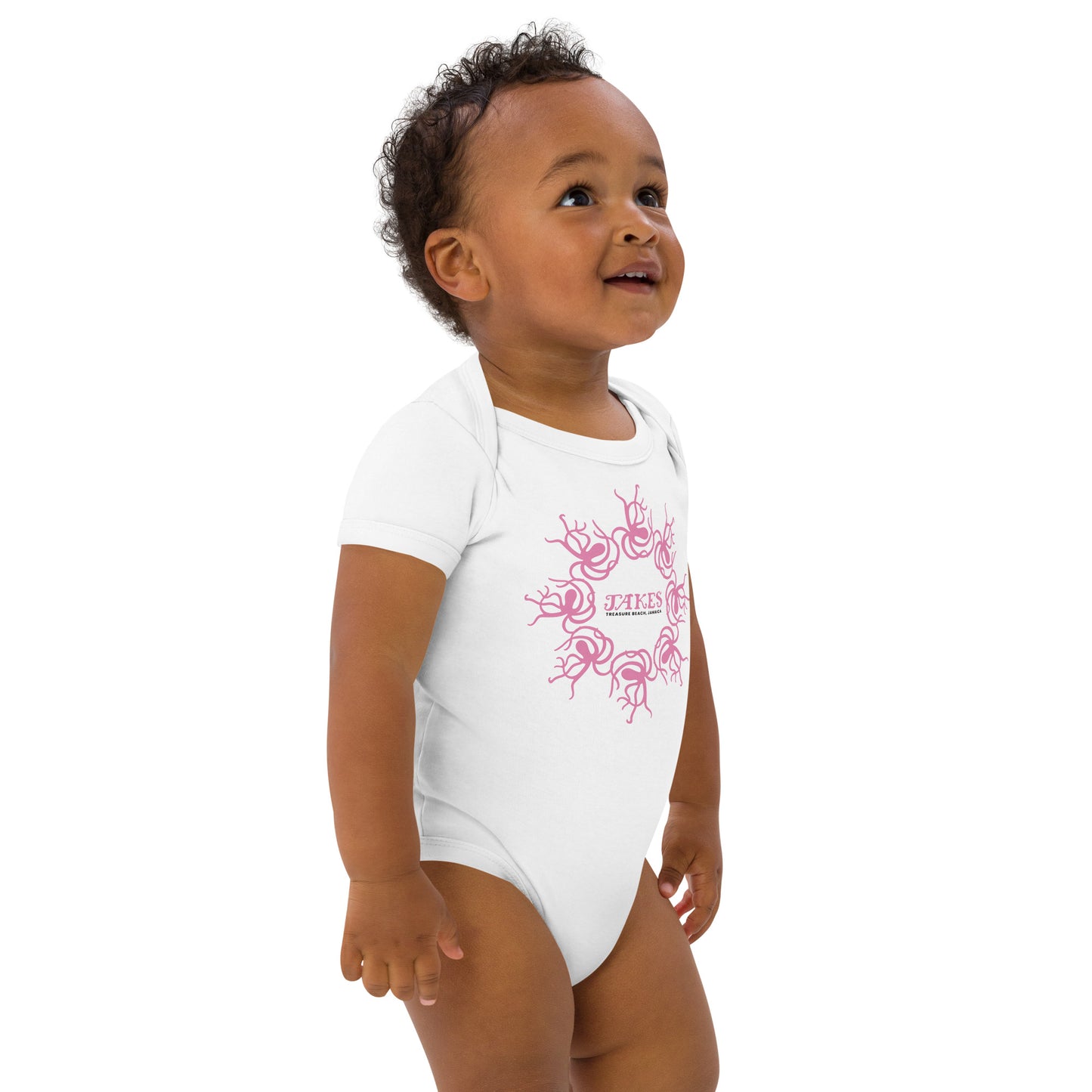 Jakes Octopus Organic Cotton Baby Bodysuit