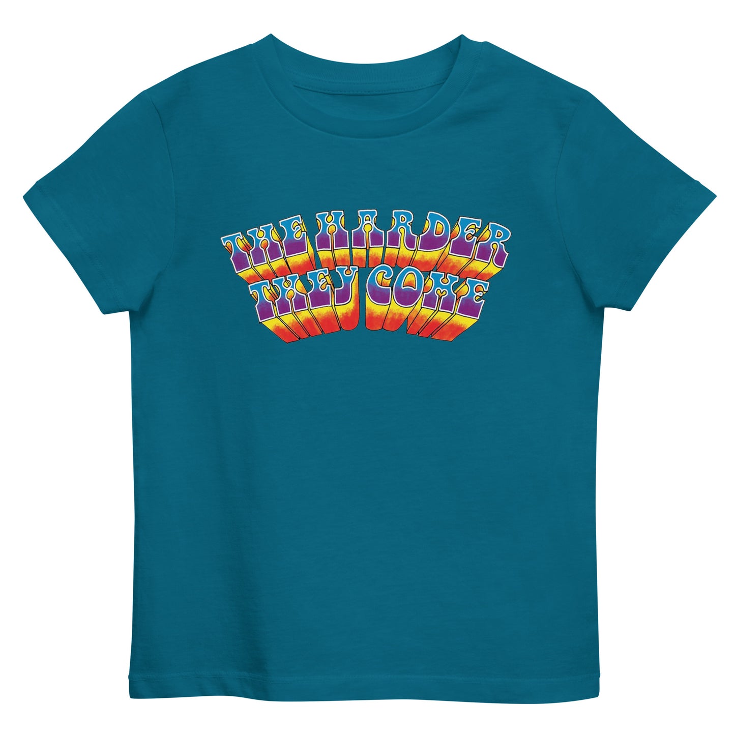 The Harder They Come 1972 Logo Organic Cotton Kids’ Unisex T-Shirt