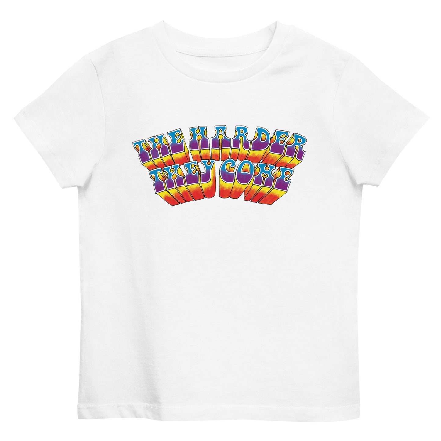 The Harder They Come 1972 Logo Organic Cotton Kids’ Unisex T-Shirt