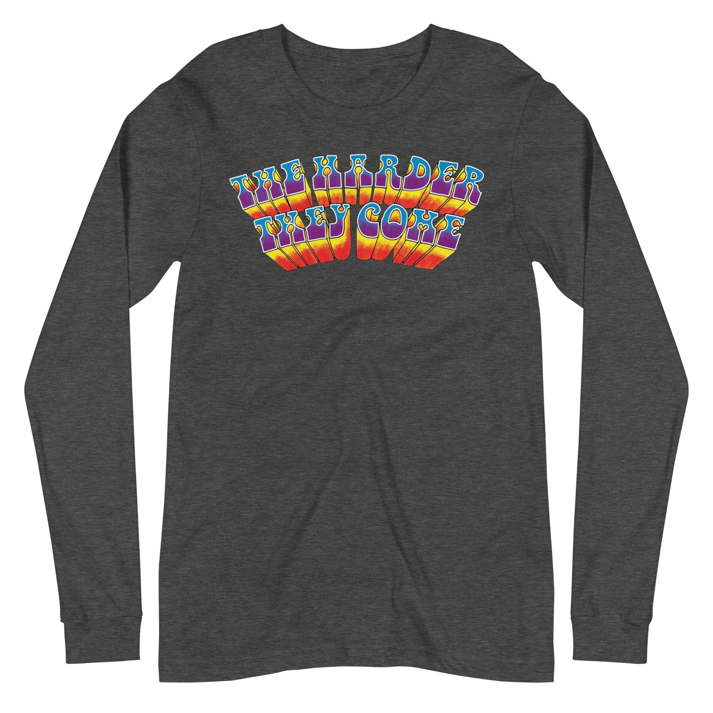 The Harder They Come 1972 Logo Unisex Long-Sleeve T-Shirt in Multiple Colors