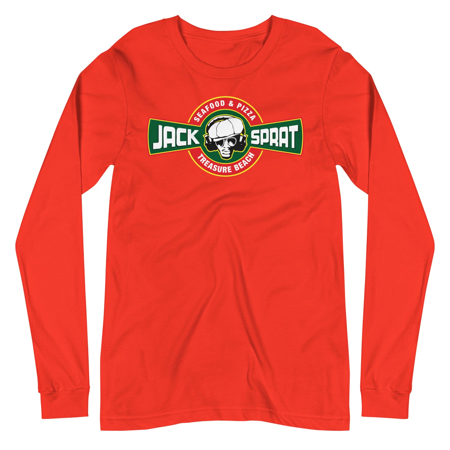 Jack Sprat Logo Unisex Long-Sleeve T-Shirt in Multiple Colors