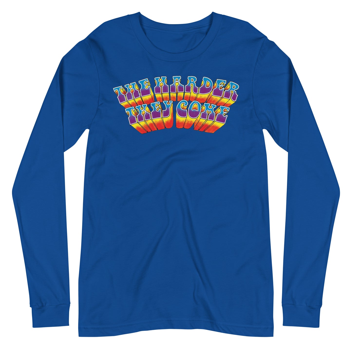 The Harder They Come 1972 Logo Unisex Long-Sleeve T-Shirt in Multiple Colors