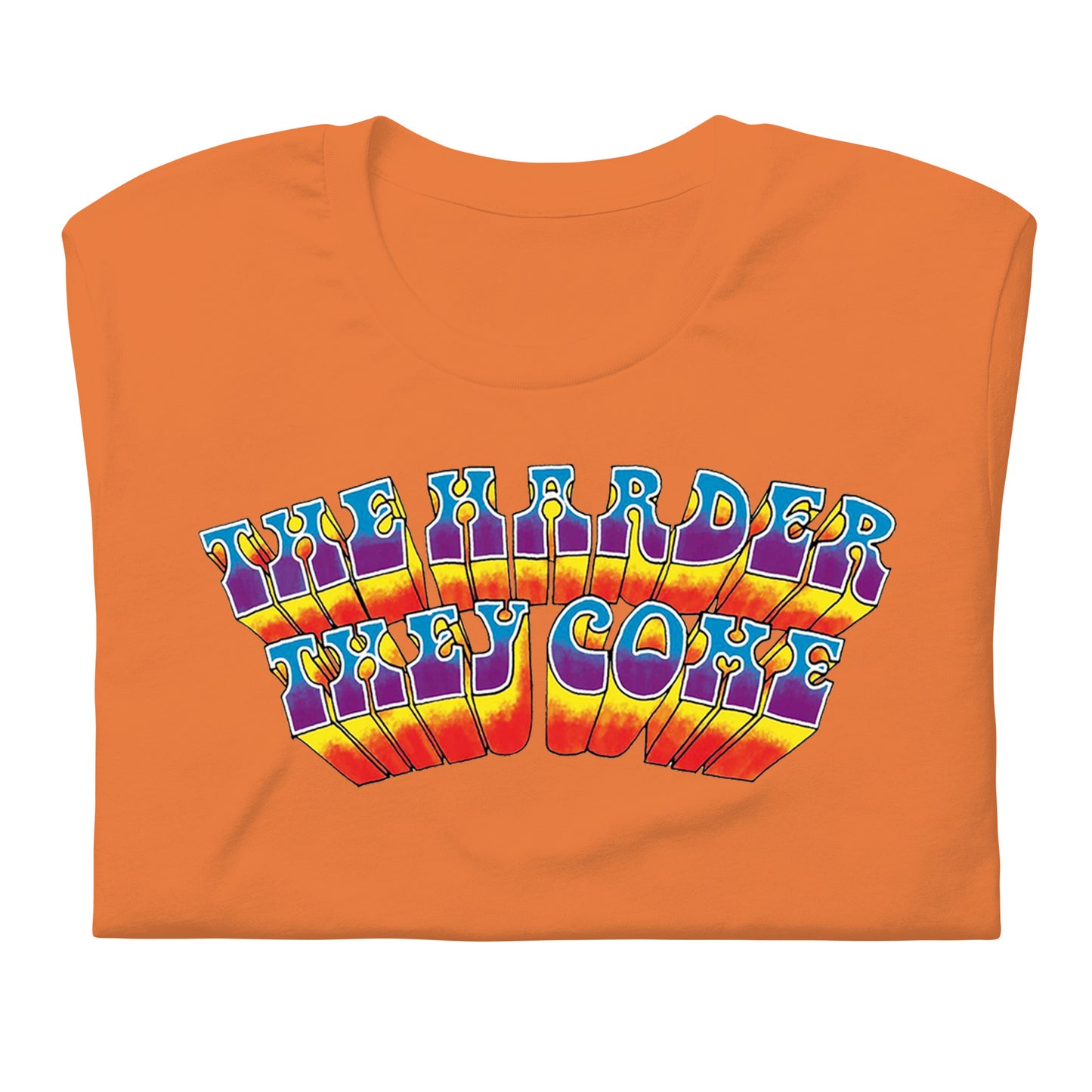 The Harder They Come 1972 Logo Unisex T-Shirt in Multiple Colors