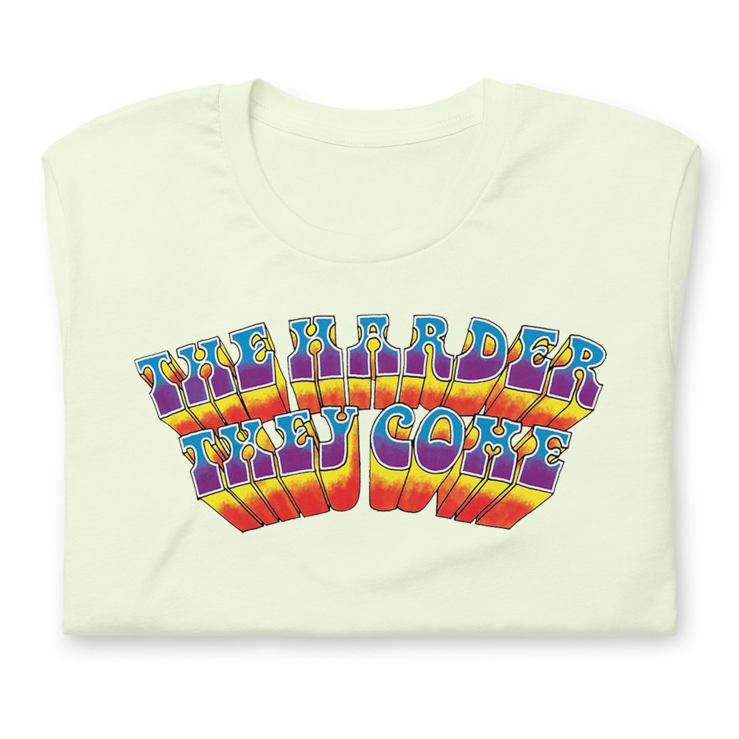 The Harder They Come 1972 Logo Unisex T-Shirt in Multiple Colors