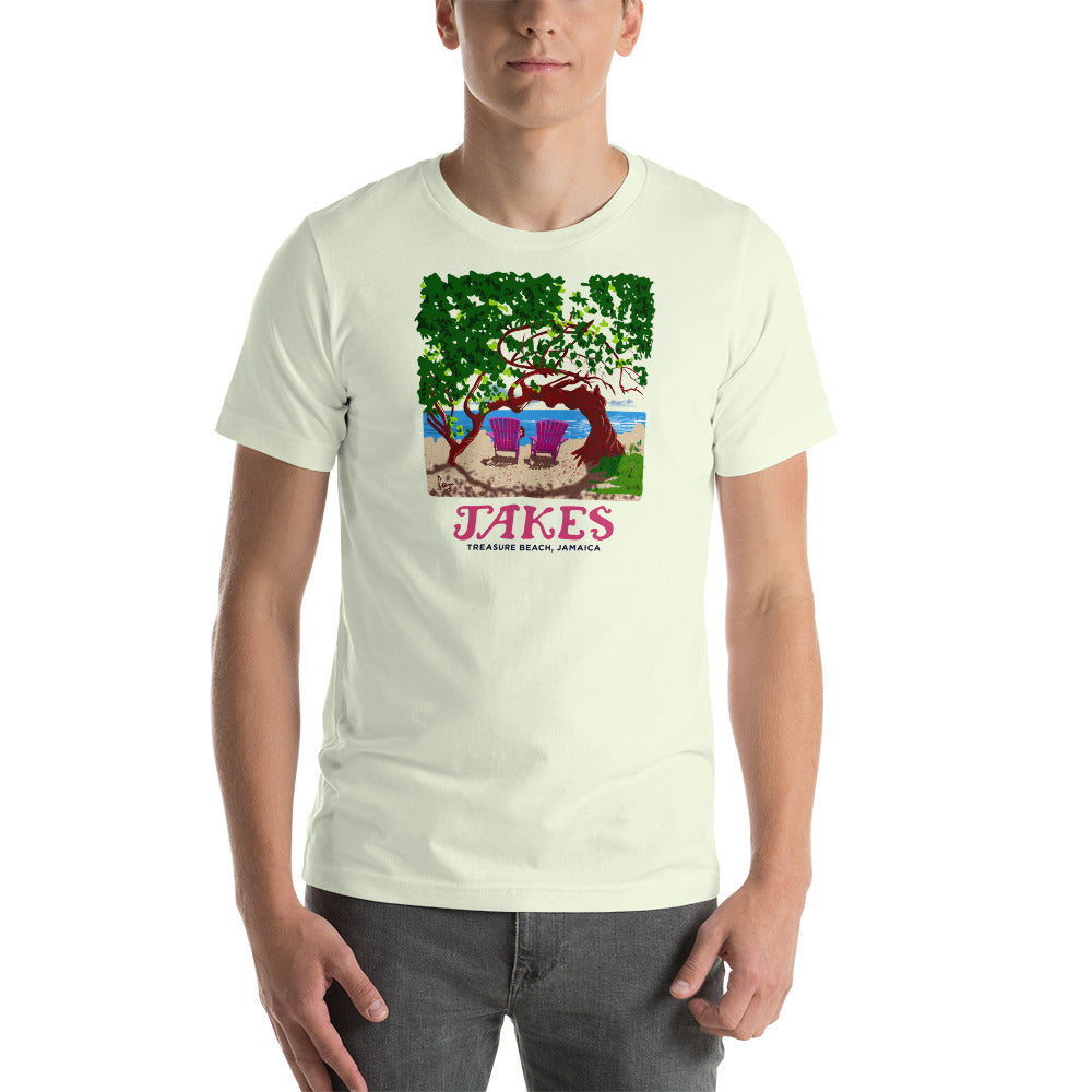 Artist Sean Henry’s Design: Jakes Buttonwood Tree Unisex T-Shirt in Multiple Colors
