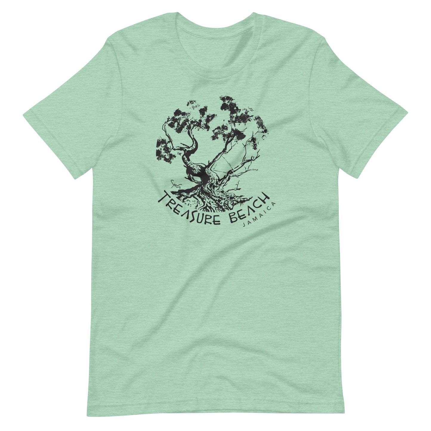 Artist Sean Henry’s Design: Treasure Beach Buttonwood Tree Unisex T-Shirt in Multiple Colors