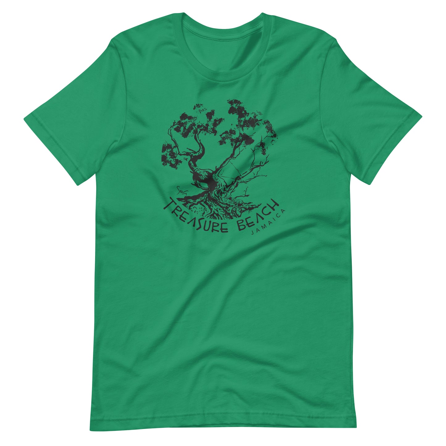 Artist Sean Henry’s Design: Treasure Beach Buttonwood Tree Unisex T-Shirt in Multiple Colors