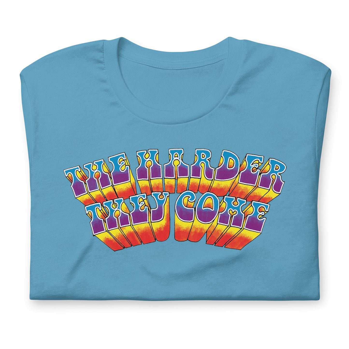 The Harder They Come 1972 Logo Unisex T-Shirt in Multiple Colors