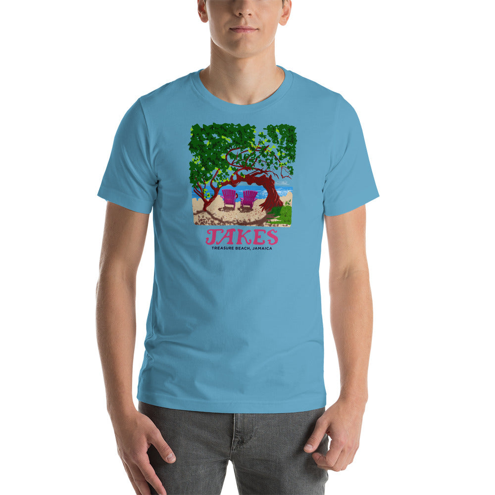 Artist Sean Henry’s Design: Jakes Buttonwood Tree Unisex T-Shirt in Multiple Colors