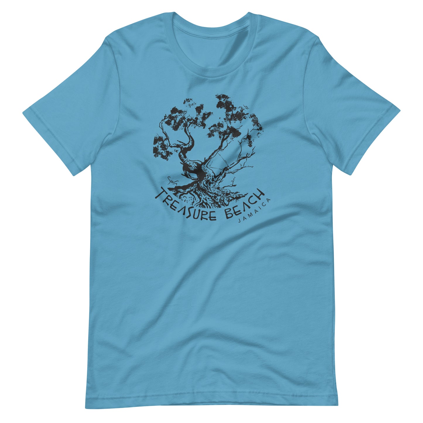 Artist Sean Henry’s Design: Treasure Beach Buttonwood Tree Unisex T-Shirt in Multiple Colors