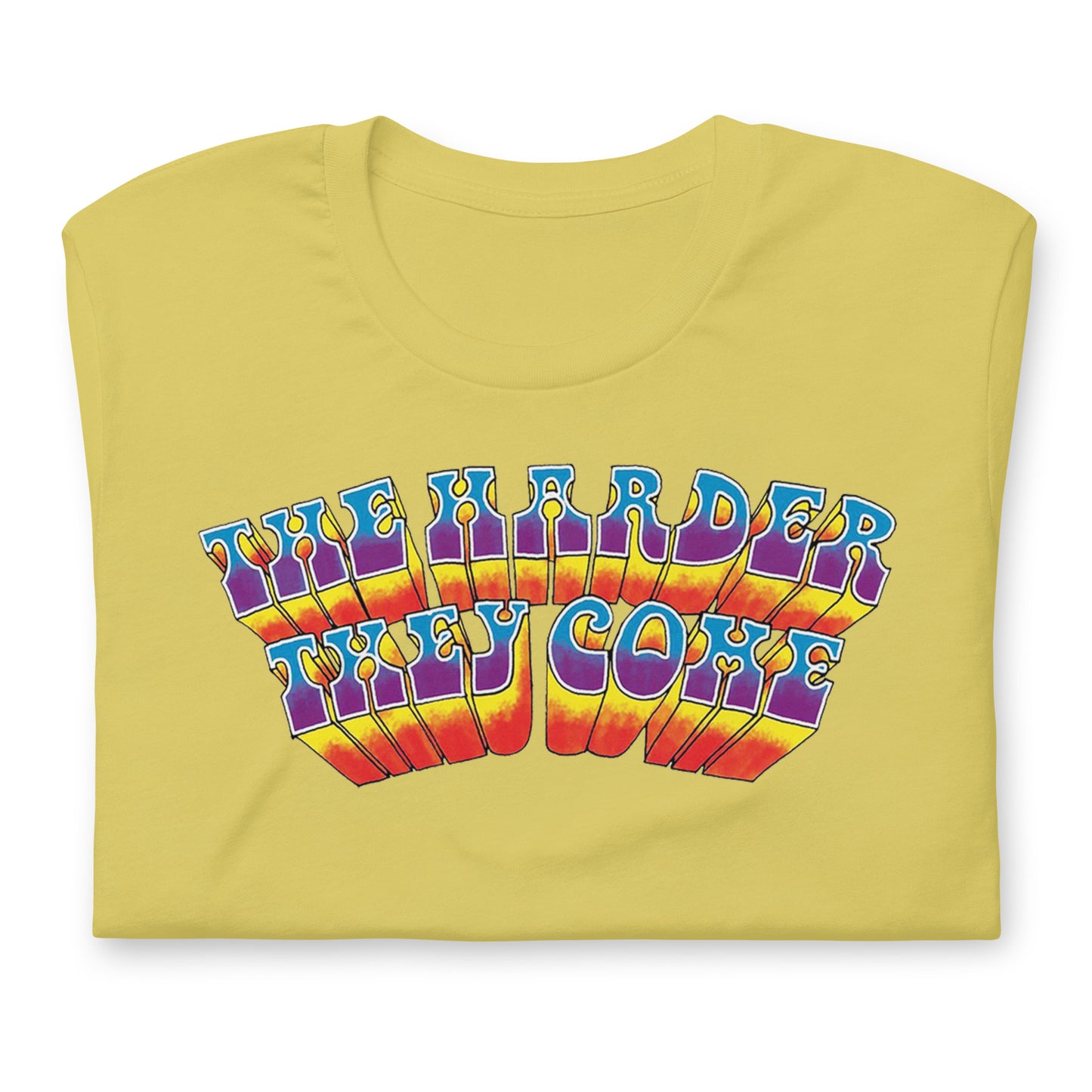 The Harder They Come 1972 Logo Unisex T-Shirt in Multiple Colors