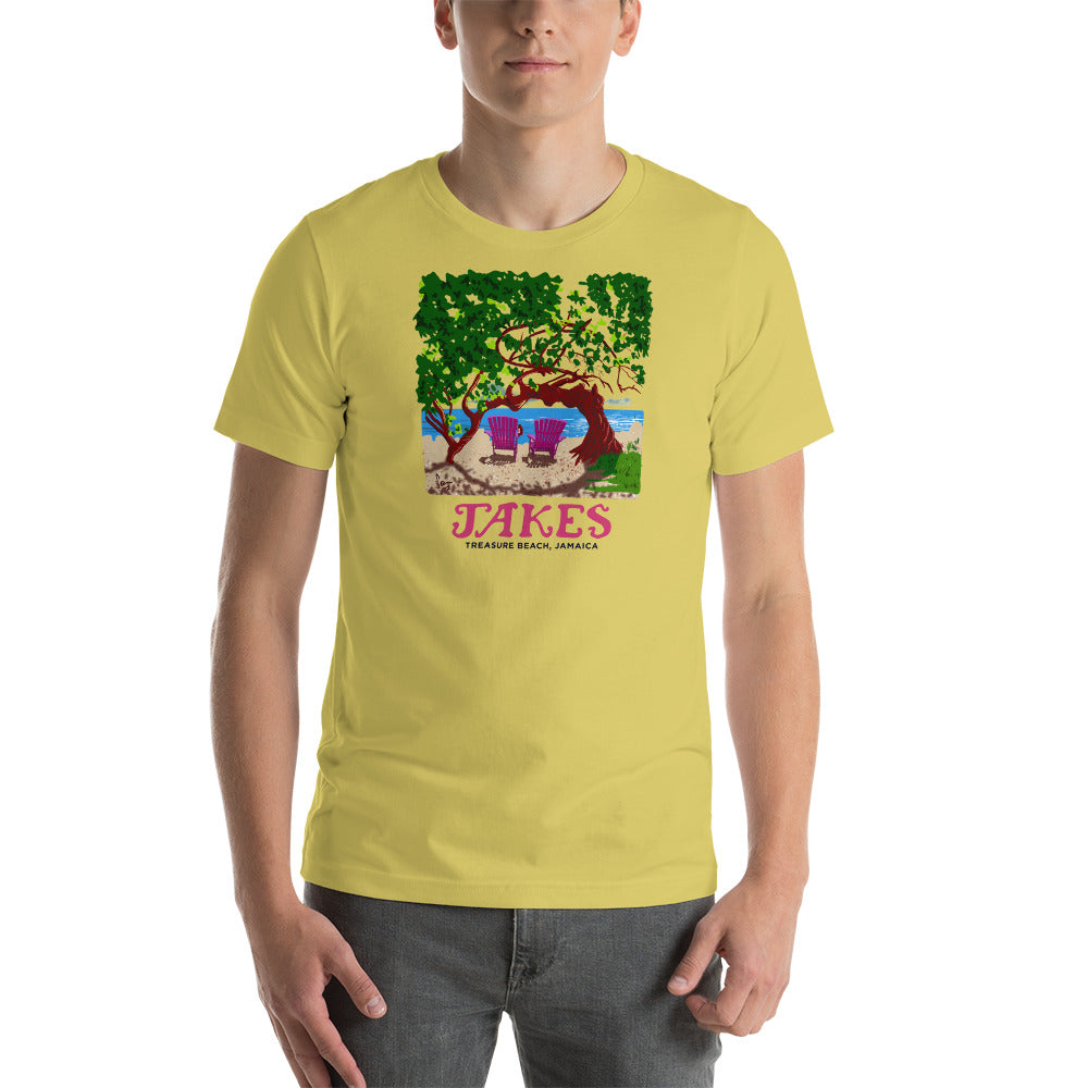 Artist Sean Henry’s Design: Jakes Buttonwood Tree Unisex T-Shirt in Multiple Colors