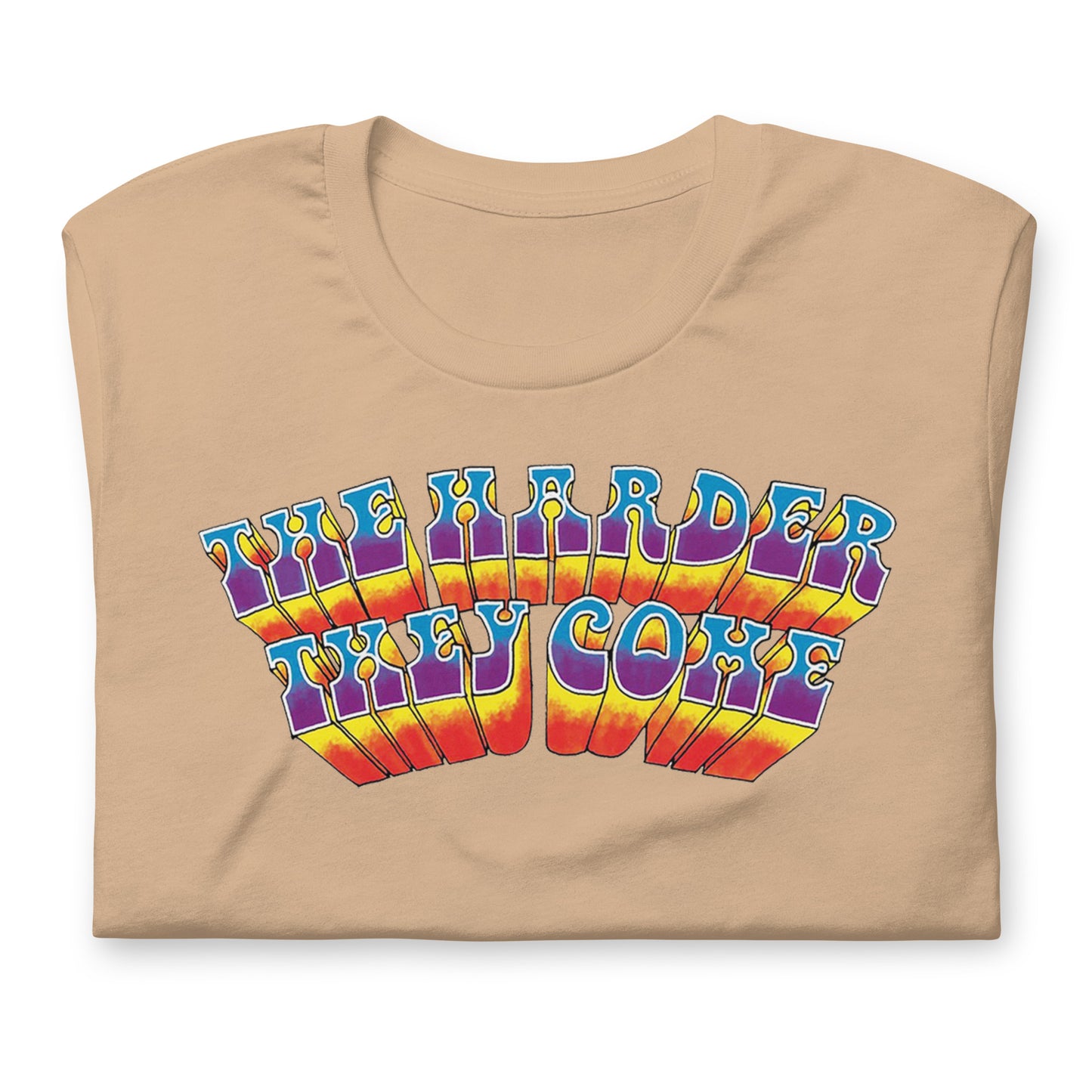 The Harder They Come 1972 Logo Unisex T-Shirt in Multiple Colors