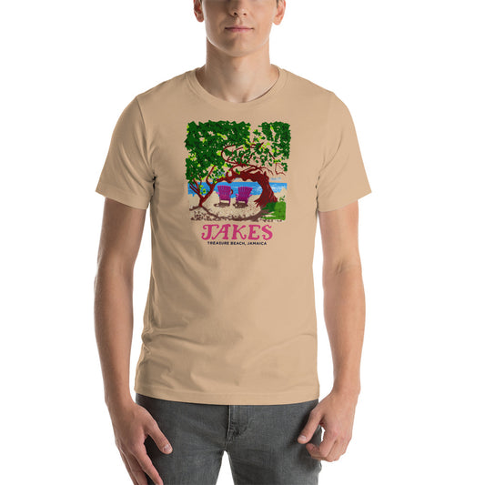 Artist Sean Henry’s Design: Jakes Buttonwood Tree Unisex T-Shirt in Multiple Colors