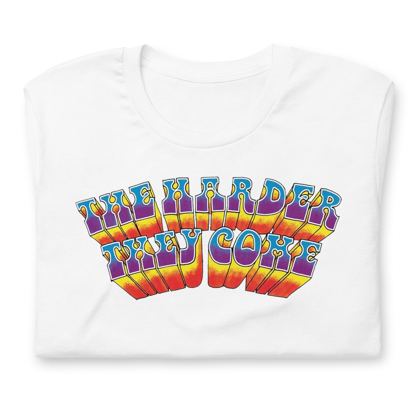 The Harder They Come 1972 Logo Unisex T-Shirt in Multiple Colors