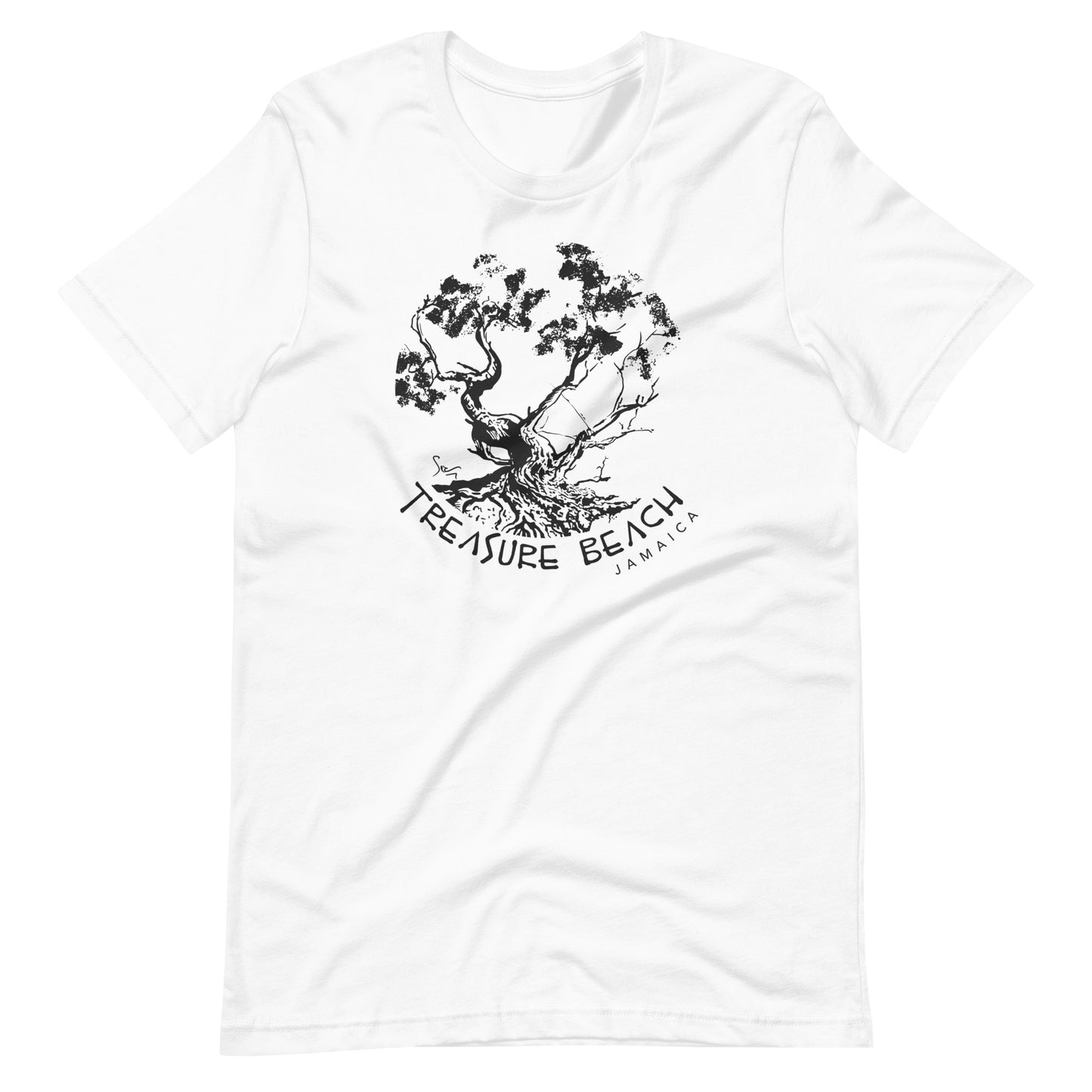 Artist Sean Henry’s Design: Treasure Beach Buttonwood Tree Unisex T-Shirt in Multiple Colors