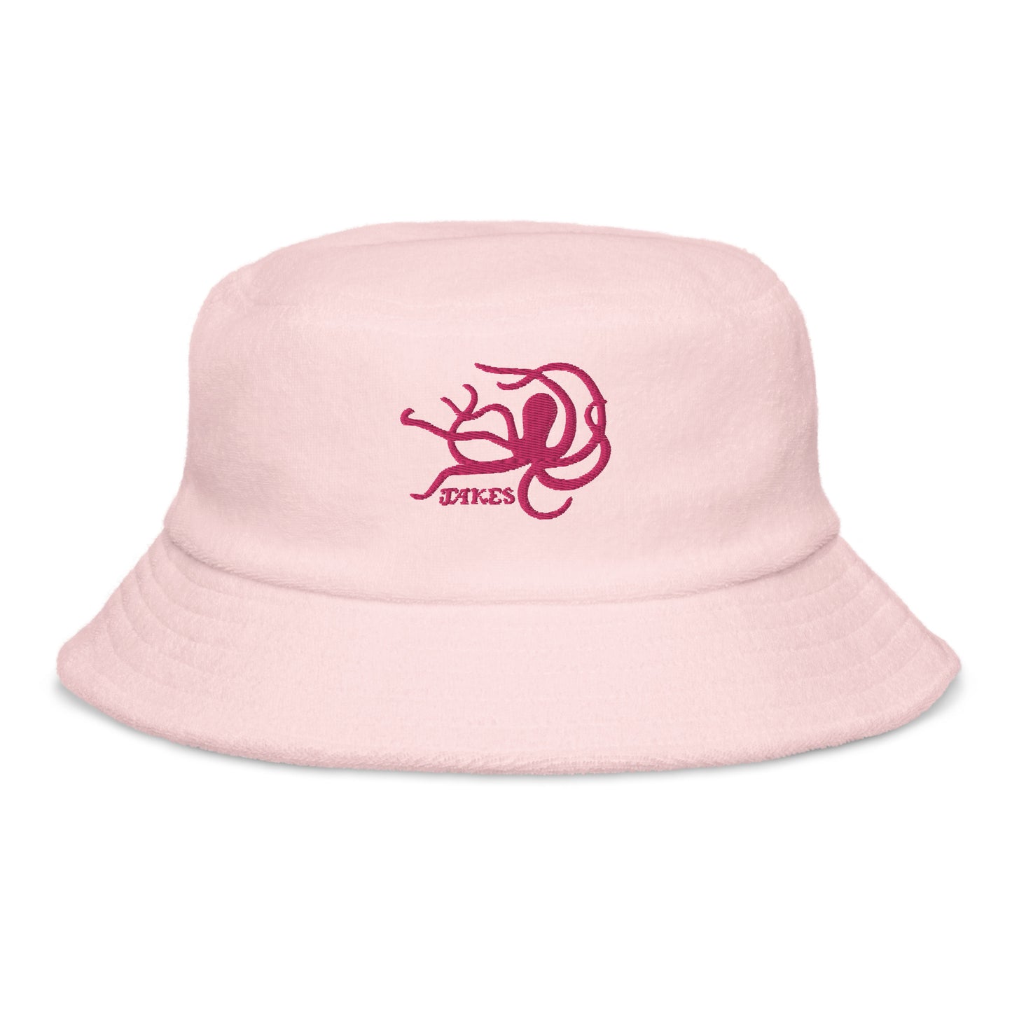 Jakes Octopus Terry Cloth Bucket Hat in Multiple Colors