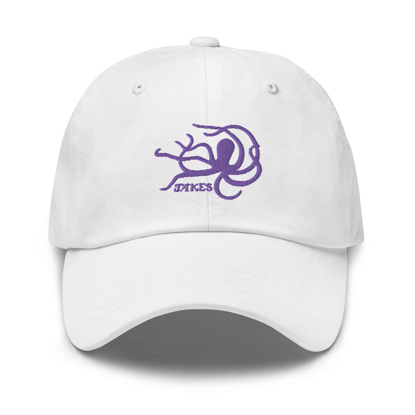 Jakes Purple Octopus Logo Baseball Cap