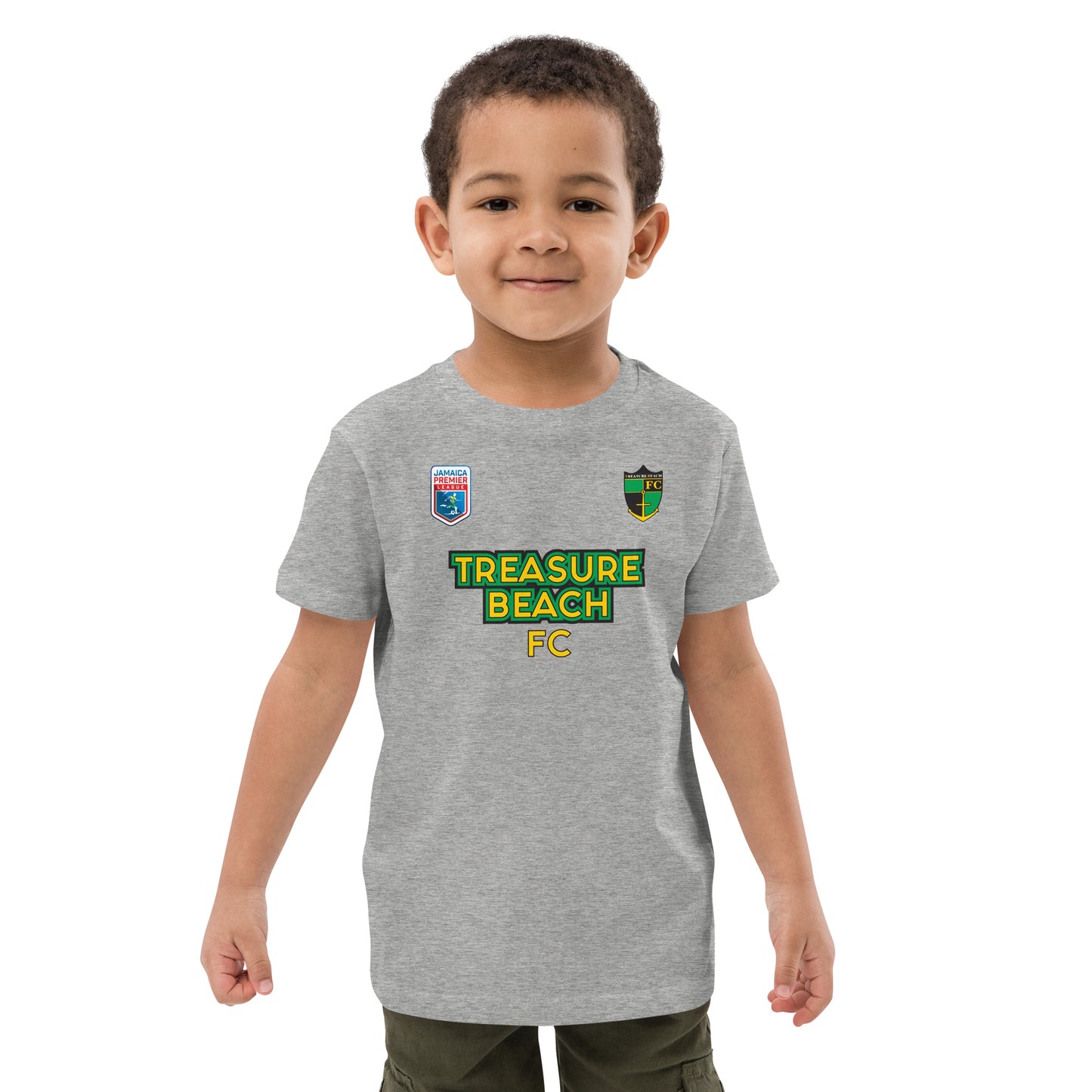Treasure Beach FC Organic Cotton Kids T-Shirt