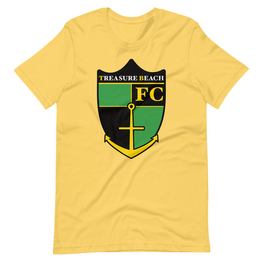 Treasure Beach FC Shield Unisex T-Shirt in Multiple Colors