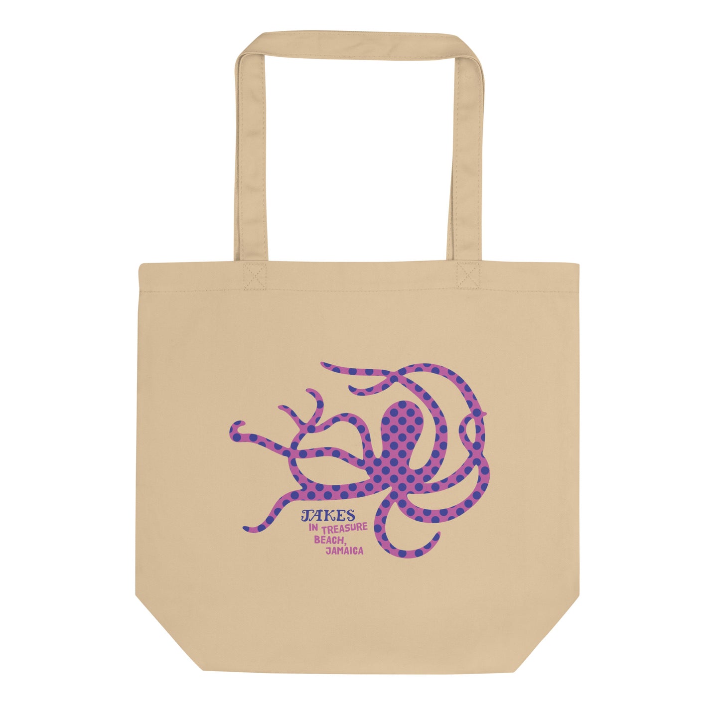 Jakes Purple Octopus Eco Tote Bag