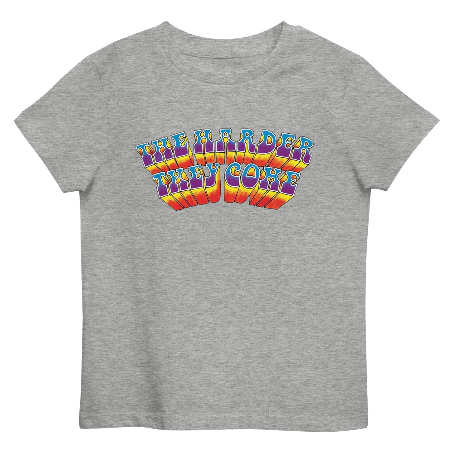 The Harder They Come 1972 Logo Organic Cotton Kids’ Unisex T-Shirt