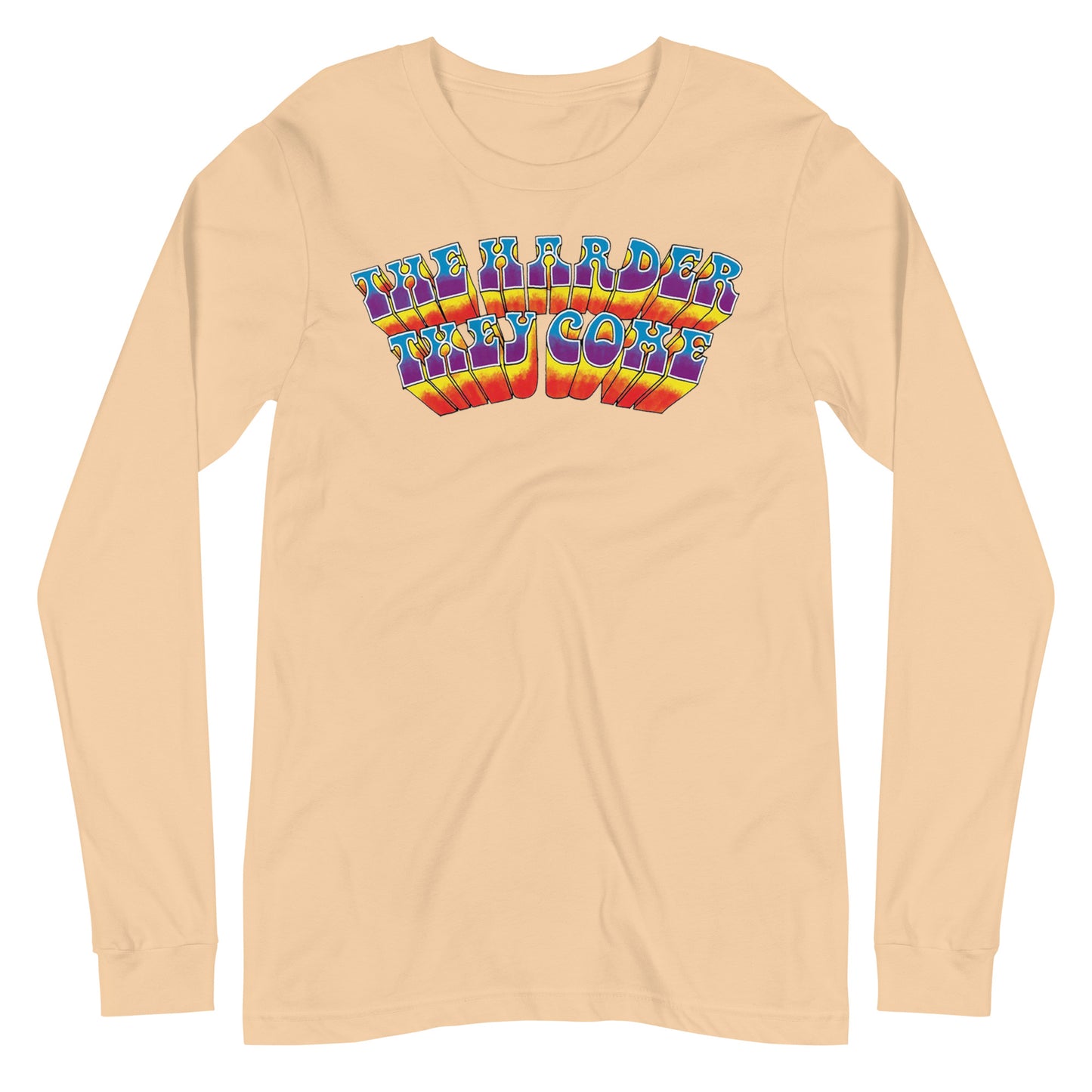 The Harder They Come 1972 Logo Unisex Long-Sleeve T-Shirt in Multiple Colors
