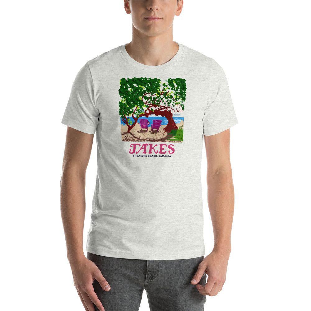 Artist Sean Henry’s Design: Jakes Buttonwood Tree Unisex T-Shirt in Multiple Colors