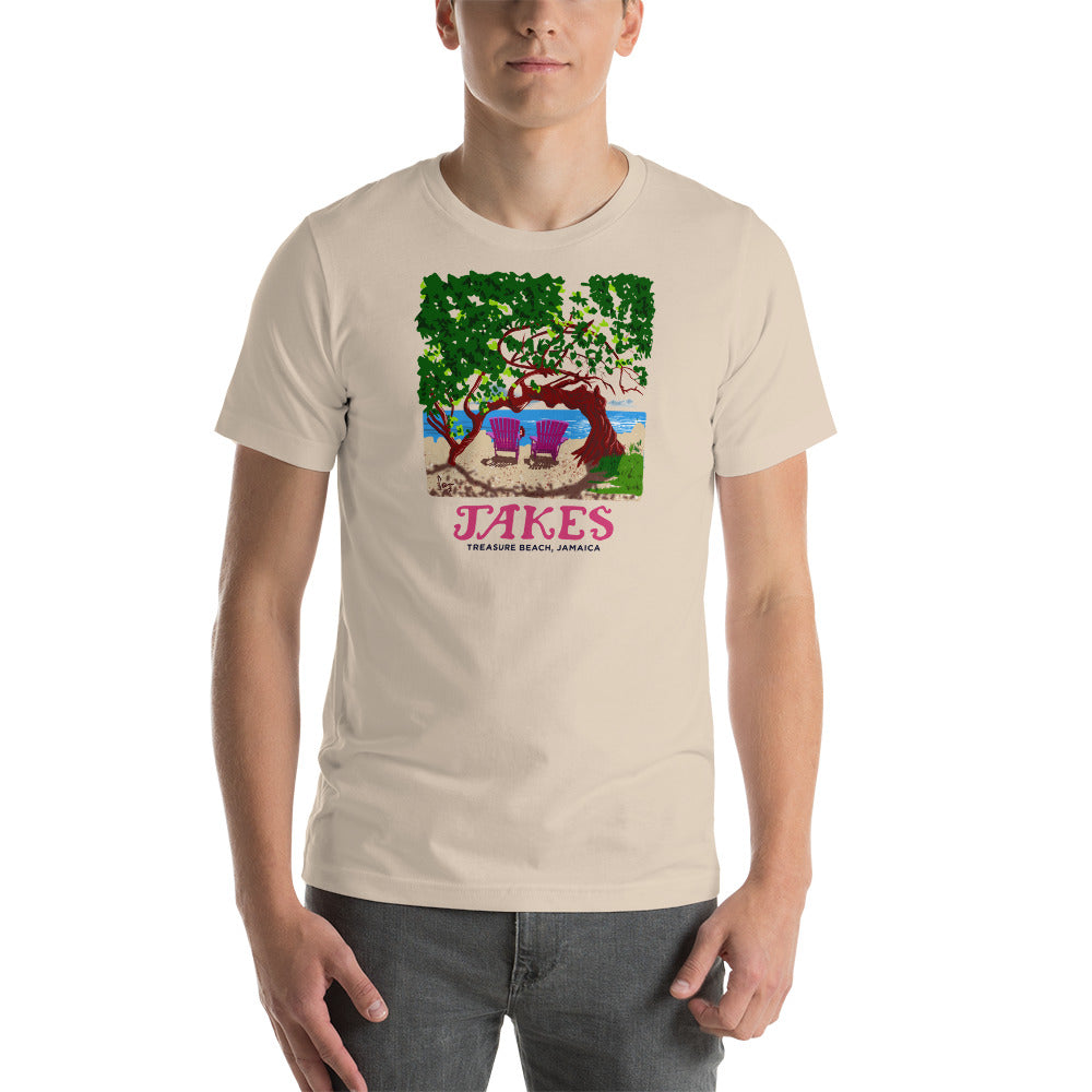 Artist Sean Henry’s Design: Jakes Buttonwood Tree Unisex T-Shirt in Multiple Colors